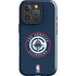 NBA Los Angeles Clippers Distressed Blue iPhone 16 Pro Max Impact Case